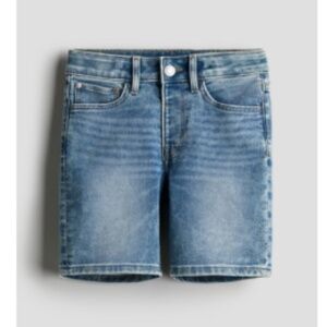 NWT Super Soft blue Denim Shorts by H&M US 14